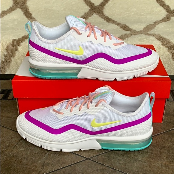 Nike Shoes - WMNS NIKE AIR MAX SEQUENT 4.5 white/luminous green